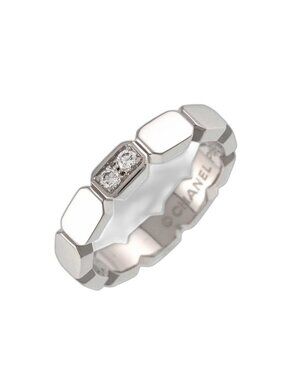 Chanel Premiere Ring 48 Diamond Pt Platinum